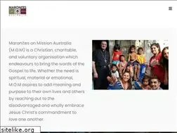 Sites similar to maronitesonmission.com