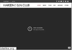Sites similar to maroon5sin.com