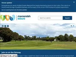 Sites similar to maroondahleisure.com.au
