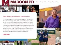 Sites similar to maroonpr.com