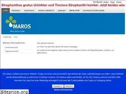 Sites similar to maros-arznei.de