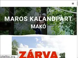 Sites similar to maroskalandpart.hu