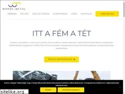 Sites similar to marosmetal.hu