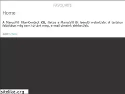Sites similar to marosvill.hu