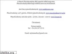 Sites similar to marotipancel.hu