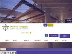 Sites similar to maroubrasynagogue.org.au