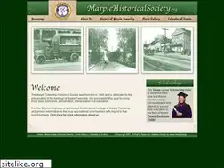 Sites similar to marplehistoricalsociety.org