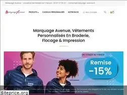 Sites similar to marquage-avenue.fr