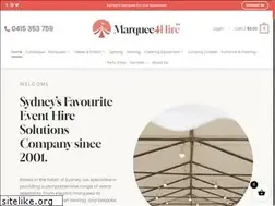 Sites similar to marquee4hire.com.au