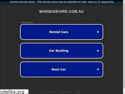 Sites similar to marqueehire.com.au