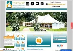 Sites similar to marqueehireguide.com