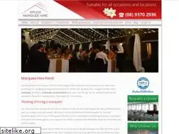 Sites similar to marqueeshireperth.com.au