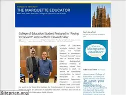 Sites similar to marquetteeducator.wordpress.com