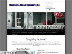 Sites similar to marquettefence.com