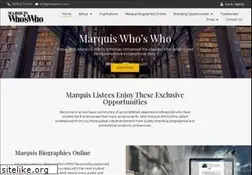 Sites similar to marquiswhoswho.com