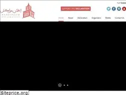 Sites similar to marrakeshdeclaration.org