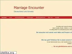 Sites similar to marriage-encounter.de