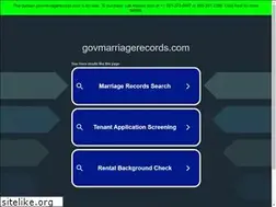Sites similar to marriage.govmarriagerecords.com