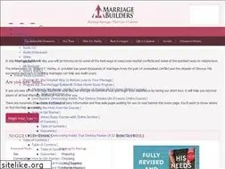 Sites similar to marriagebuilders.com