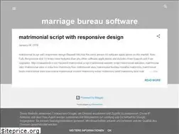 Sites similar to marriagebureausoftware.blogspot.com