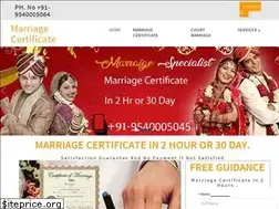 Sites similar to marriagecertificate.co.in