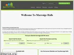 Sites similar to marriagehalls.co