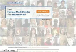Sites similar to marriagemindedpeoplemeet.com