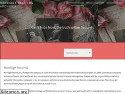 Sites similar to marriagerecordsarchives.com