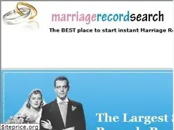 Sites similar to marriagerecordsearch.net