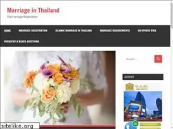 Sites similar to marriagethailand-registration.com