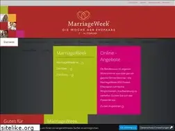 Sites similar to marriageweek.de