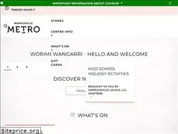Sites similar to marrickvillemetro.com.au