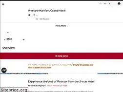 Sites similar to marriottmoscowgrand.com