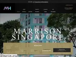 Sites similar to marrisonhotel.com