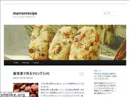 Sites similar to marron-dietrecipe.jp