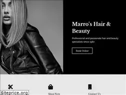 Sites similar to marroshairandbeauty.com.au
