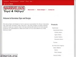 Sites similar to marrveloussigns.com