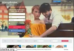 Sites similar to marrybrides.com