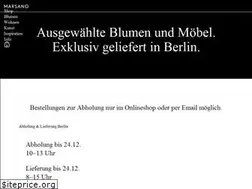 Sites similar to marsano-berlin.de