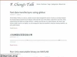 Sites similar to marscfeng.github.io
