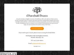 Sites similar to marshall-brass.com