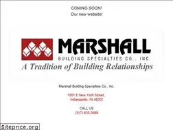 Sites similar to marshallbldgspec.com