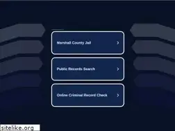 Sites similar to marshallcosheriff.org