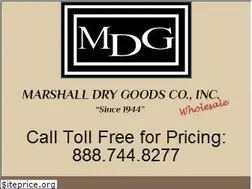 Sites similar to marshalldrygoodswholesale.com