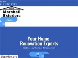 Sites similar to marshallexteriorsny.com