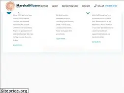 Sites similar to marshallkloene.com