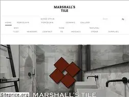 Sites similar to marshallstileco.com