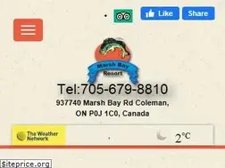 Sites similar to marshbayresort.com