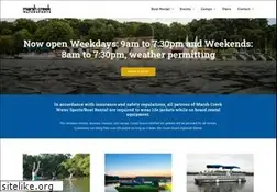 Sites similar to marshcreeklake.com