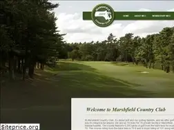 Sites similar to marshfieldcc.com